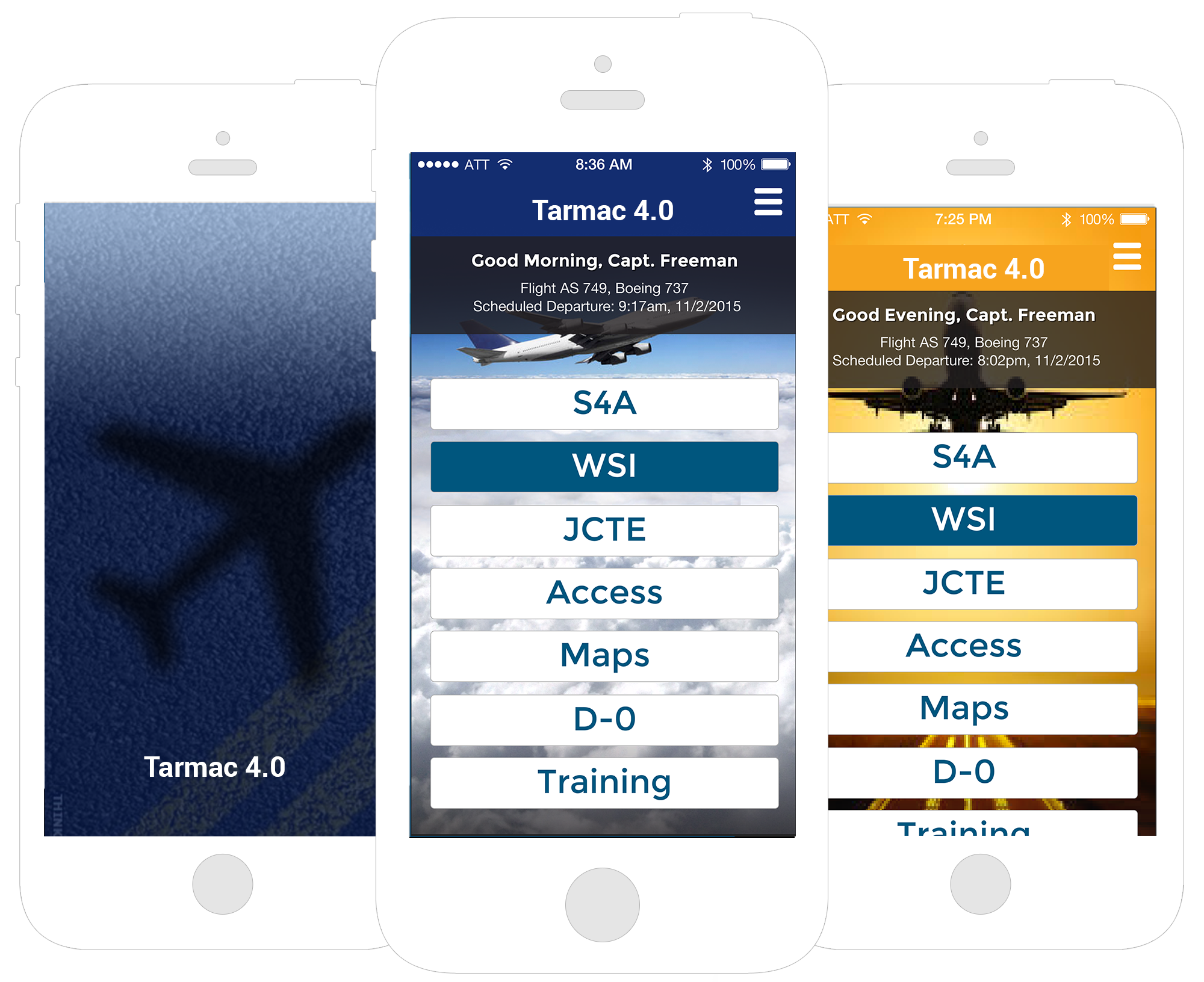 UX for airliner app